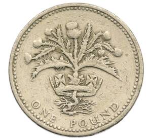 1 фунт 1989 года Великобритания — Фото №1