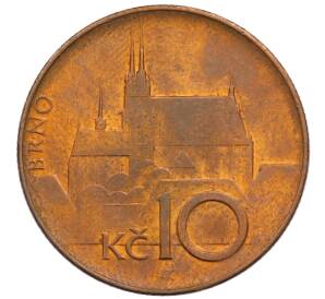10 крон 1995 года Чехия — Фото №1