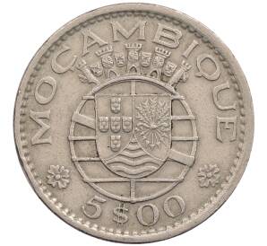 5 эскудо 1973 года Мозамбик — Фото №1