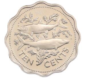 10 центов 1975 года Багамские острова — Фото №1