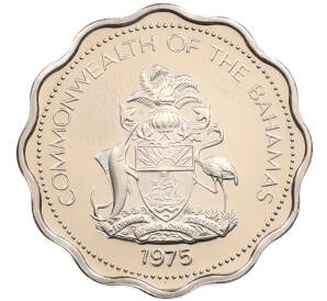 10 центов 1975 года Багамские острова — Фото №2