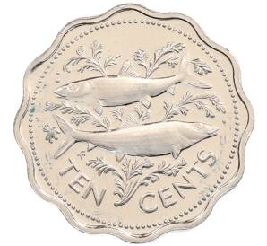10 центов 1974 года Багамские острова — Фото №1