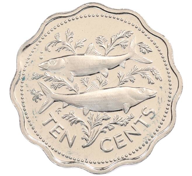 Монета 10 центов 1974 года Багамские острова (Артикул: K10-10614) — Фото №1