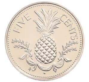 5 центов 1974 года Багамские острова — Фото №1