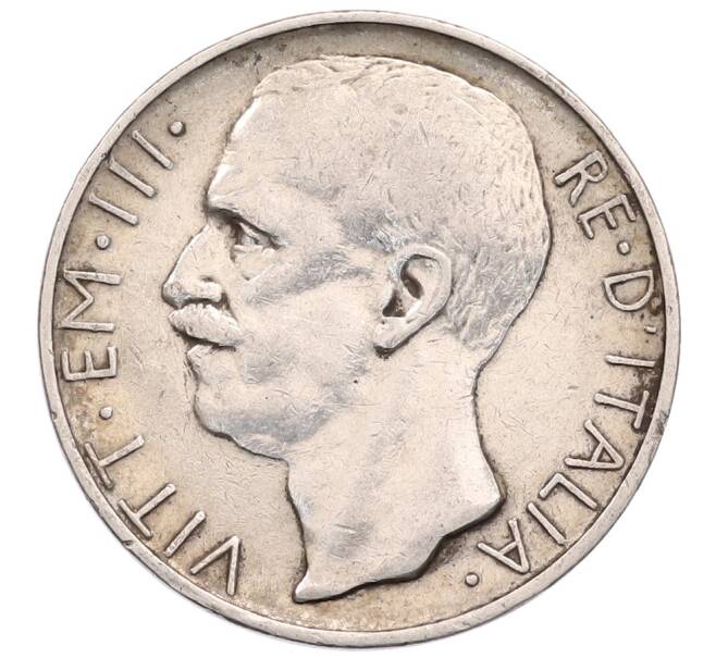 Монета 10 лир 1927 года Италия (Артикул: K10-10641) — Фото №2