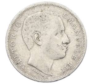 1 лира 1902 года Италия — Фото №2