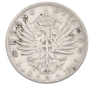 1 лира 1907 года Италия — Фото №1