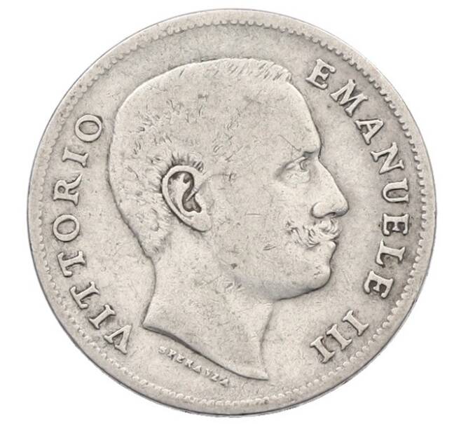 Монета 1 лира 1907 года Италия (Артикул: K10-10779) — Фото №2