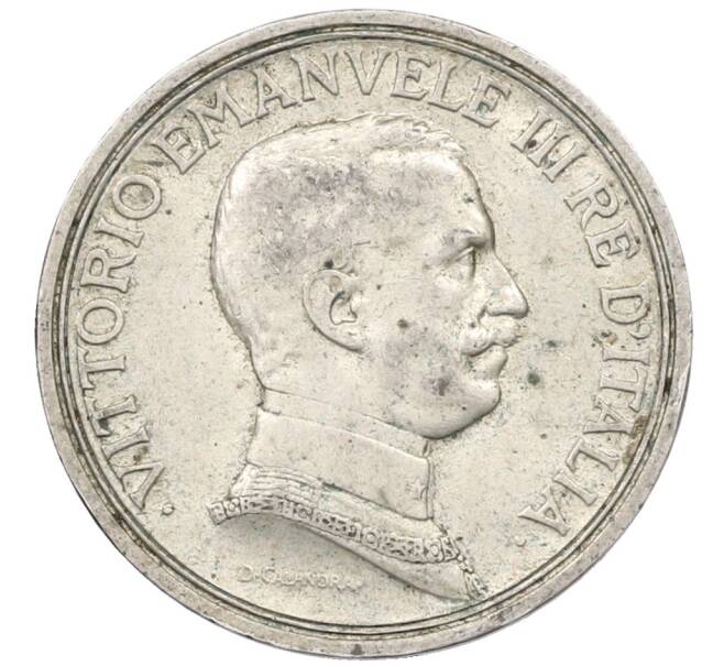 Монета 2 лиры 1915 года Италия (Артикул: K10-10791) — Фото №2