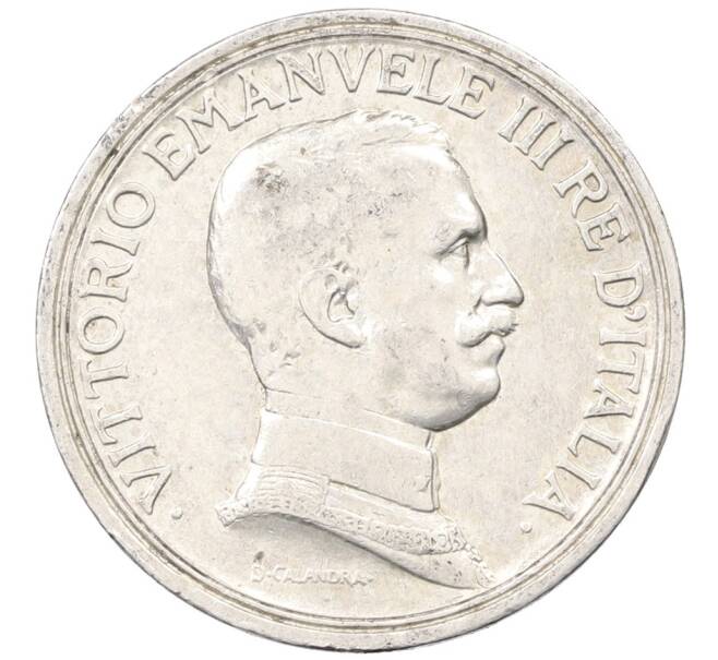 Монета 2 лиры 1915 года Италия (Артикул: K10-10793) — Фото №2