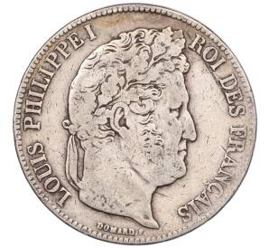 5 франков 1838 года B Франция — Фото №2