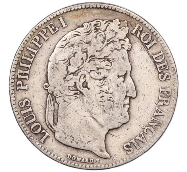 Монета 5 франков 1838 года B Франция (Артикул: K10-10816) — Фото №2