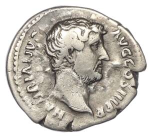 Денарий 134-138 года Римская Империя — Адриан — Фото №1