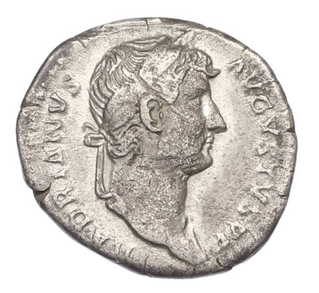 Монета Денарий 128-132 года Римская Империя — Адриан (Артикул: K10-10683) — Фото №1