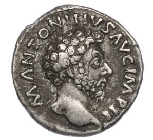 Денарий 162-163 года Римская Империя — Марк Аврелий — Фото №1