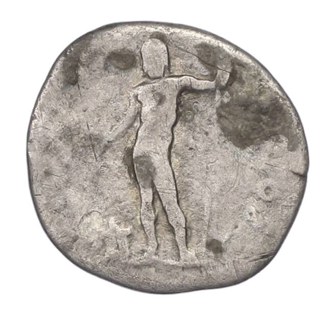 Монета Денарий 77-78 года Римская Империя — Веспасиан (Артикул: K10-10694) — Фото №2