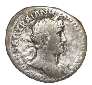 Денарий 119-122 года Римская Империя — Адриан — Фото №1