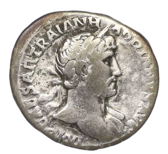 Монета Денарий 119-122 года Римская Империя — Адриан (Артикул: K10-10695) — Фото №1