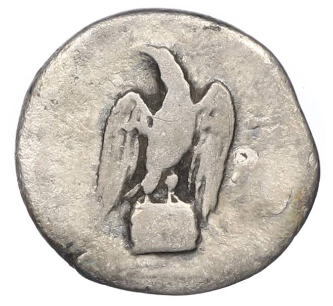 Монета Денарий 76 года Римская Империя — Веспасиан (Артикул: K10-10696) — Фото №2