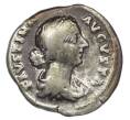 Монета Денарий 161-175 года Римская Империя — Фаустина Младшая (Супруга Марка Аврелия) (Артикул: K10-10702) — Фото №1