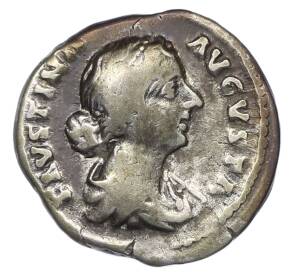 Денарий 161-175 года Римская Империя — Фаустина Младшая (Супруга Марка Аврелия) — Фото №1