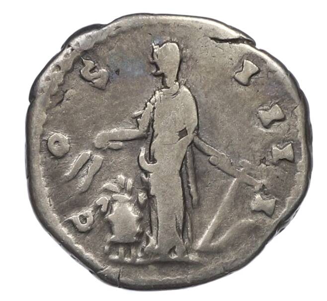 Монета Денарий 148-149 года Римская Империя — Антонин Пий (Артикул: K10-10707) — Фото №2
