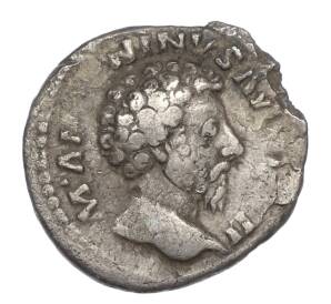 Денарий 162-163 года Римская Империя — Марк Аврелий — Фото №1