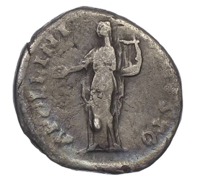 Монета Денарий 140-143 года Римская Империя — Антонин Пий (Артикул: K10-10710) — Фото №2