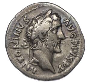 Денарий 145-161 года Римская Империя — Антонин Пий — Фото №1