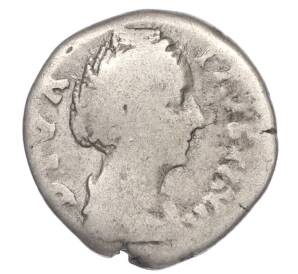 Денарий 141 года Римская Империя — Фаустина Старшая (Супруга Антонина Пия) — Фото №1
