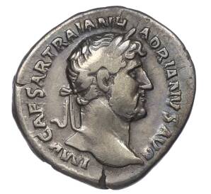 Денарий 119-122 года Римская Империя — Адриан — Фото №1