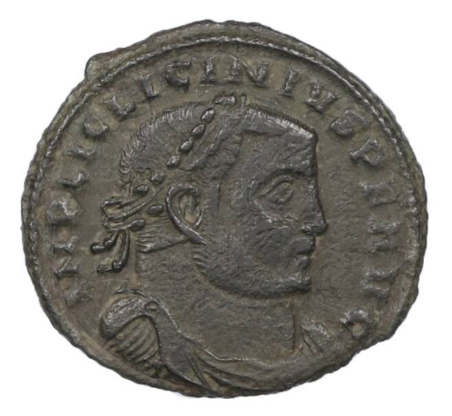 Монета AE2 313 года Римская Империя — Лициний (Артикул: K10-10720) — Фото №1