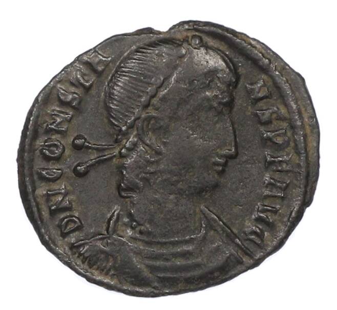 Монета AE3 348-350 года Римская Империя — Констант (Артикул: K10-10725) — Фото №1