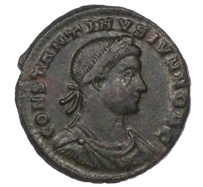 Монета AE3 324-329 года Римская Империя — Константин I (Артикул: K10-10733) — Фото №1