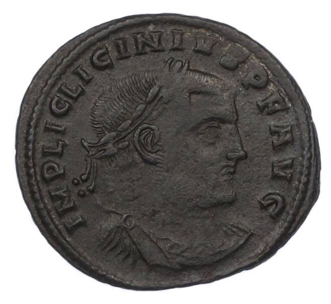 Монета AE2 313 года Римская Империя — Лициний (Артикул: K10-10738) — Фото №1