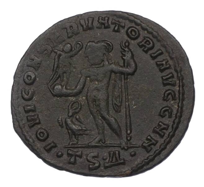 Монета AE2 313 года Римская Империя — Лициний (Артикул: K10-10738) — Фото №2