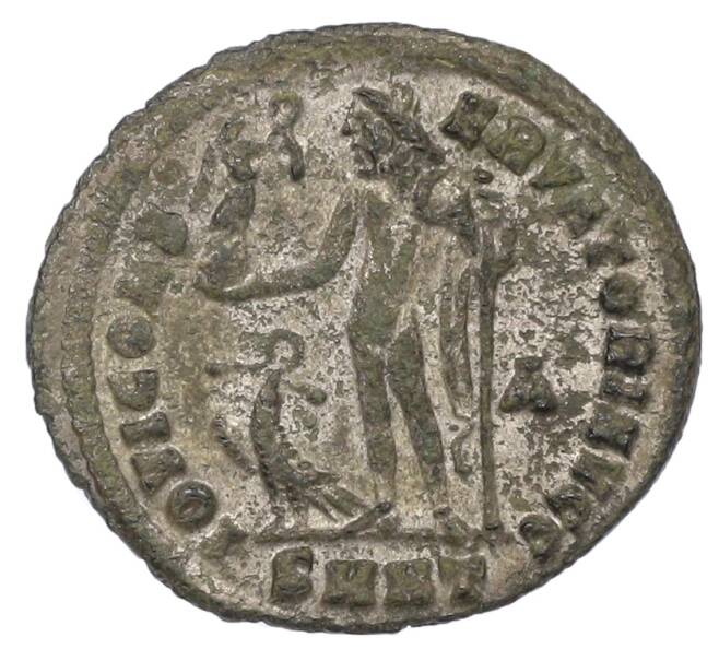 Монета AE3 313-317 года Римская Империя — Лициний (Артикул: K10-10740) — Фото №2
