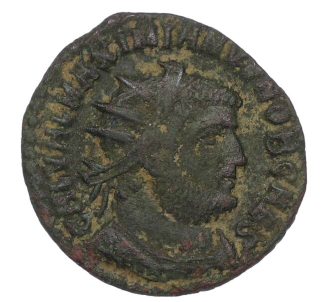 Монета AE3 (Фракция антониниана) 293-297 года Римская Империя — Диоклетиан (Артикул: K10-10743) — Фото №1