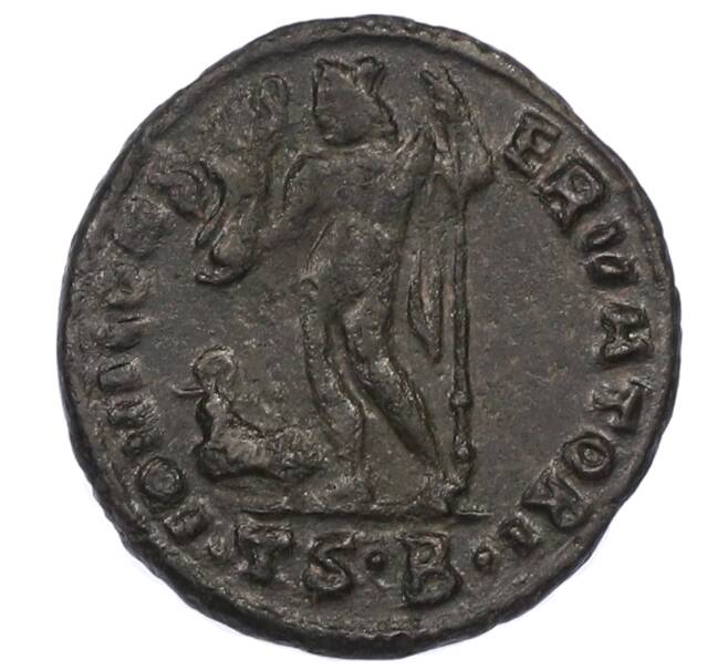 Монета AE2 316-317 года Римская Империя — Лициний (Портрет Константина I) (Артикул: K10-10750) — Фото №2