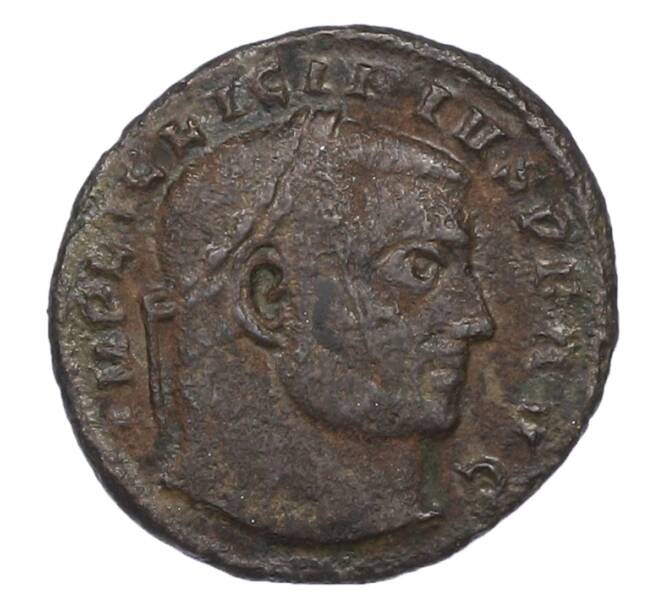 Монета AE3 313-317 года Римская Империя — Лициний (Артикул: K10-10755) — Фото №1