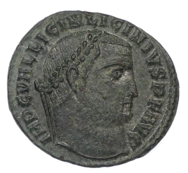 Монета AE3 308-313 года Римская Империя — Галерий (Артикул: K10-10756) — Фото №1