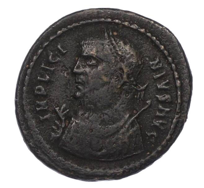 Монета AE3 317-320 года Римская Империя — Лициний (Артикул: K10-10757) — Фото №1