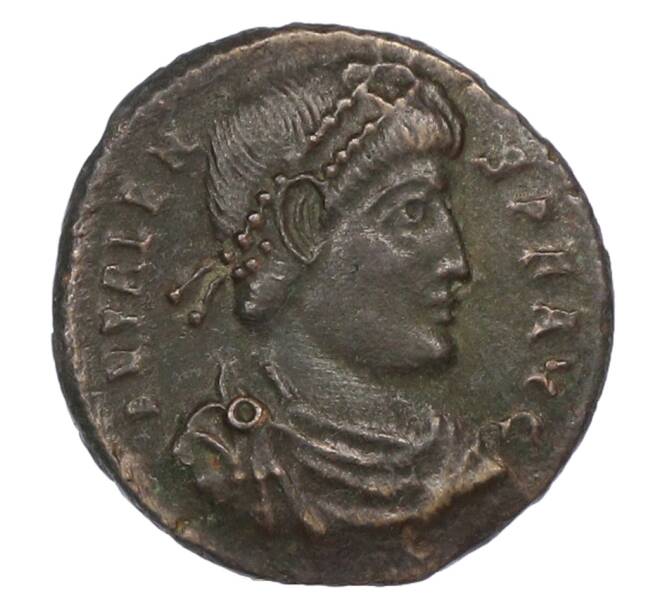 Монета AE3 367-375 года Римская Империя — Валентиниан I (Артикул: K10-10768) — Фото №1