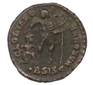 AE3 367-375 года Римская Империя — Валентиниан I — Фото №2