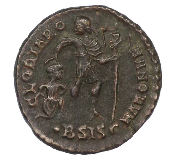 Монета AE3 367-375 года Римская Империя — Валентиниан I (Артикул: K10-10768) — Фото №2