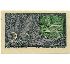 20 геллеров 1920 года Австрия — Санкт-Георген-ан-дер-Гузен (Нотгельд) — Фото №1