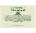 Банкнота 20 геллеров 1920 года Австрия — Мария-Анцбах (Нотгельд) (Артикул: B2-15134) — Фото №2