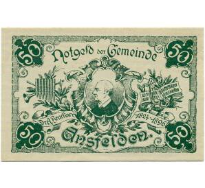 50 геллеров 1920 года Австрия — Коммуна Ансфельден (Нотгельд) — Фото №1