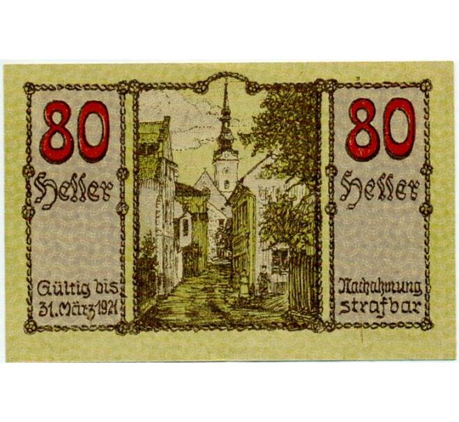 Банкнота 80 геллеров 1920 года Австрия — Кирхдорф-на-Кремсе (Нотгельд) (Артикул: B2-15160) — Фото №1