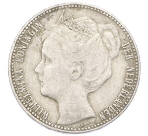 1 гульден 1905 года Нидерланды — Фото №2